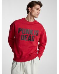 Tee Library - Punk Is Dead Sweatshirt - Lyst