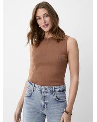 Contemporaine - Touch Of Cashmere Sweater Vest - Lyst