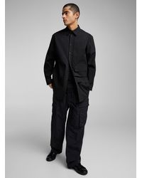 Y-3 - Superimposed Pocket Utilitarian Shirt (men, Black, Large) - Lyst