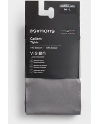 Simon's - Solid Comfortable Tights 100 Denier - Lyst