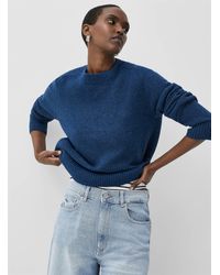 Contemporaine - Solid Essential Boxy Sweater - Lyst
