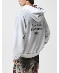 Acne Studios - Distressed Hooded Sweatshirt Unisex - Lyst