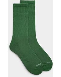 Le 31 - Solid Organic Cotton Athletic Socks - Lyst
