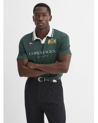 Le 31 - Sporty Johnny Collar Polo Comfort Fit - Lyst