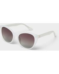 Simon's - Kate Polarized Round Cat - Lyst