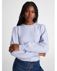 Icône - Honeycomb Textured Sweater - Lyst