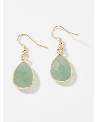 Simon's - Translucent Stone Earrings - Lyst