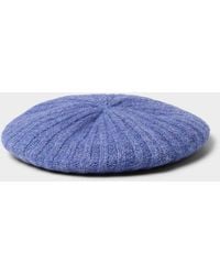 Simon's - Recycled Polyester Knit Beret - Lyst