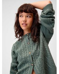 Twik - Marbled Buttons Cable - Lyst