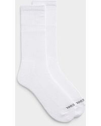 Le 31 - Solid Organic Cotton Athletic Socks - Lyst