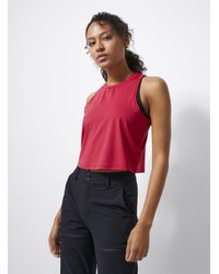 I.FIV5 - Cropped Racerback Tank - Lyst