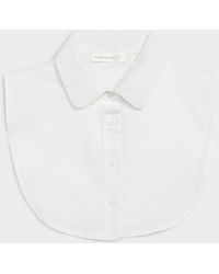 Simon's - Solid Faux Peter Pan Collar - Lyst