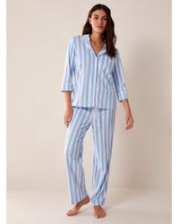 Miiyu - Patterned Organic Cotton Pyjama Set - Lyst