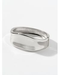 Simon's - Curved Bangle - Lyst