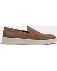 BOSS - Clay Casual Suede Loafers Men - Lyst