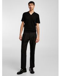 DRYKORN - Pleated Stretch Linen Pant Straight Fit - Lyst
