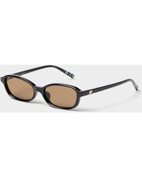 Le Specs - Honey Pot Narrow Rectangular Sunglasses - Lyst