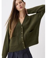 Twik - Small Metallic Buttons Cardigan - Lyst