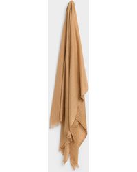 Simon's - Lightweight Pleated Scarf - Lyst