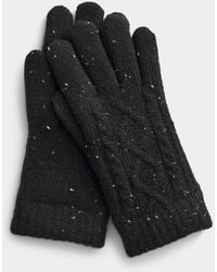Simon's - Confetti Knit Gloves - Lyst