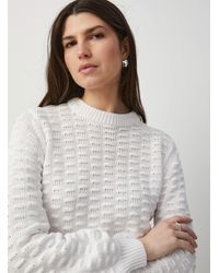 B.Young - Embossed Bubbles Sweater - Lyst
