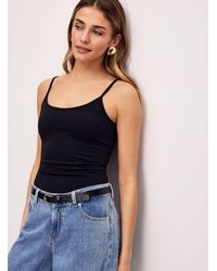 Icône - Solid Second Skin Cami - Lyst