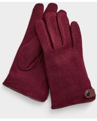 Le 31 - Felt Wool Gloves - Lyst