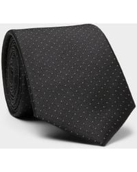 Le 31 - Jacquard Dot 100% Silk Tie - Lyst