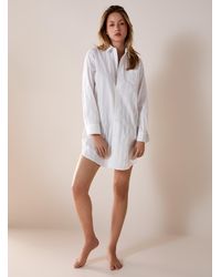 Ralph Lauren - White Striped Nightshirt - Lyst
