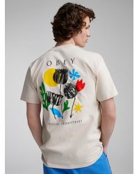 Obey - Flowers Papers Scissors T - Lyst