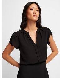 Icône - Pleated Shoulders V - Lyst