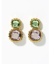 Swarovski - Chroma Reversible Stone Earrings - Lyst