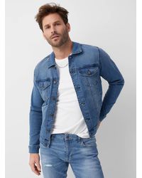 Only & Sons Stretch Jean Jacket - Blue