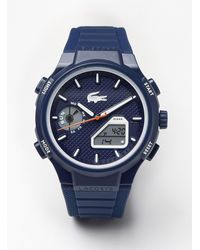 Lacoste - Digital Sport Silicone - Lyst