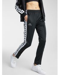 kappa skinny track pants