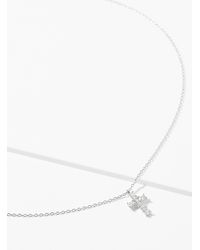 Simon's - Mini Cross Chain - Lyst