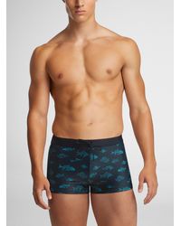 I.FIV5 - Printed Fitted Swim Trunk - Lyst