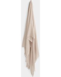 Simon's - Lightweight Pleated Scarf - Lyst