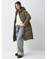 Twik - Long Peachskin Puffer Jacket - Lyst