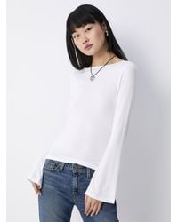Twik - Flared Sleeves Boat - Lyst