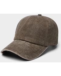 Simon's - Faded Denim Baseball Cap - Lyst