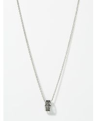 Le 31 - Openwork Cross Ring Necklace - Lyst
