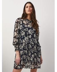 Part Two - Fallie Floral Silhouettes Chiffon Dress - Lyst