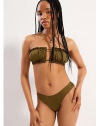 Simon's - Ruffled Slim Bikini Bottom - Lyst