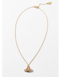 Vivienne Westwood - New Diamante Pendant Necklace - Lyst