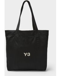 Y-3 - Logo Canvas Tote Bag (men, Black, One Size) - Lyst