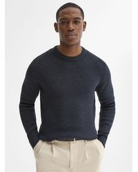 Lindbergh - Lattic Textured Sweater - Lyst
