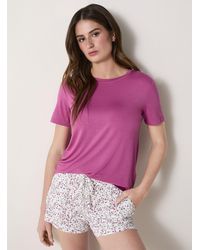 Miiyu - Adorable Pattern Flowy Lounge Short - Lyst