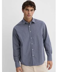 Le 31 - Small Check Shirt Relaxed Fit - Lyst