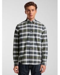 Le 31 - Plaid Oxford Shirt Comfort Fit - Lyst